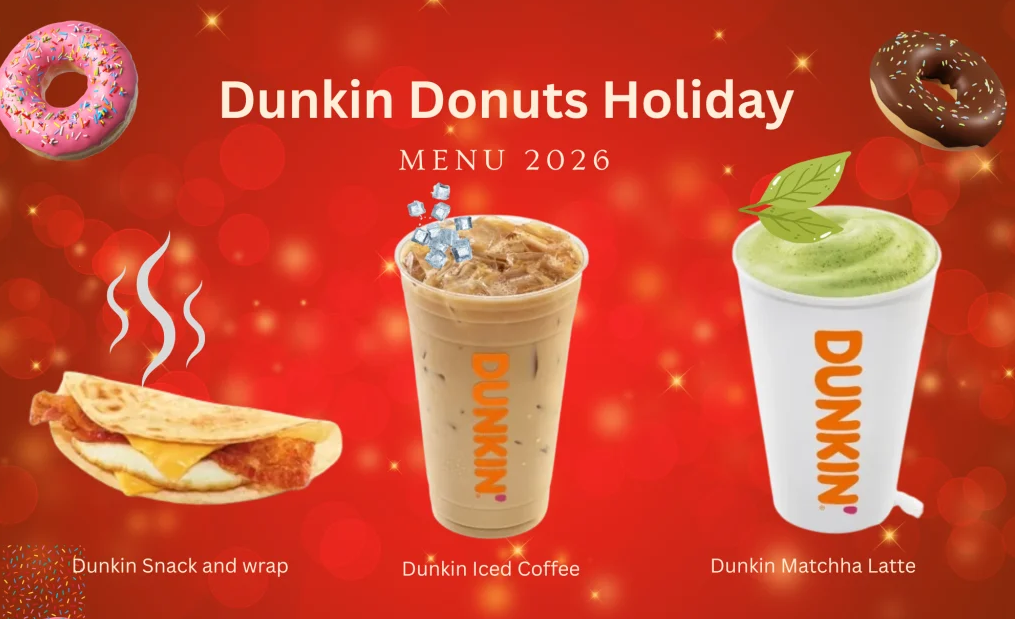Dunkin Donuts Holiday menu