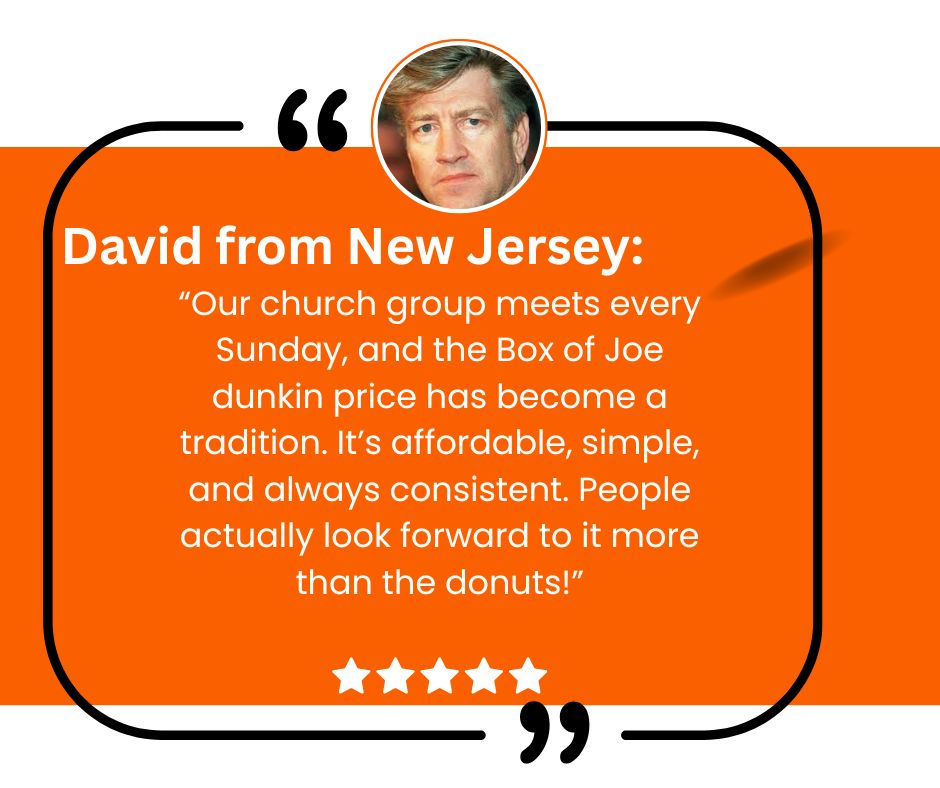 Dunkin’ Donuts Box of Joe Price 2026: Sizes, Flavors, & Menu 3 Donuts Box of Joe