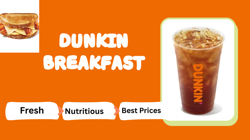 Dunkin Donuts Refreshers Menues