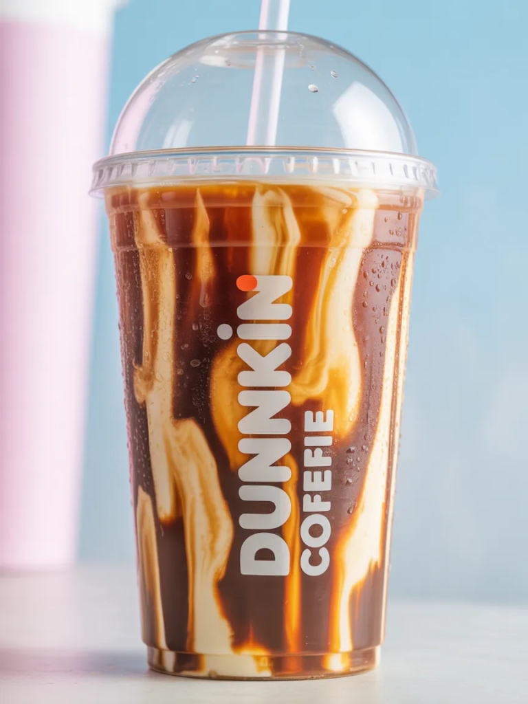 Butter Pecan Swirl Iced Coffee