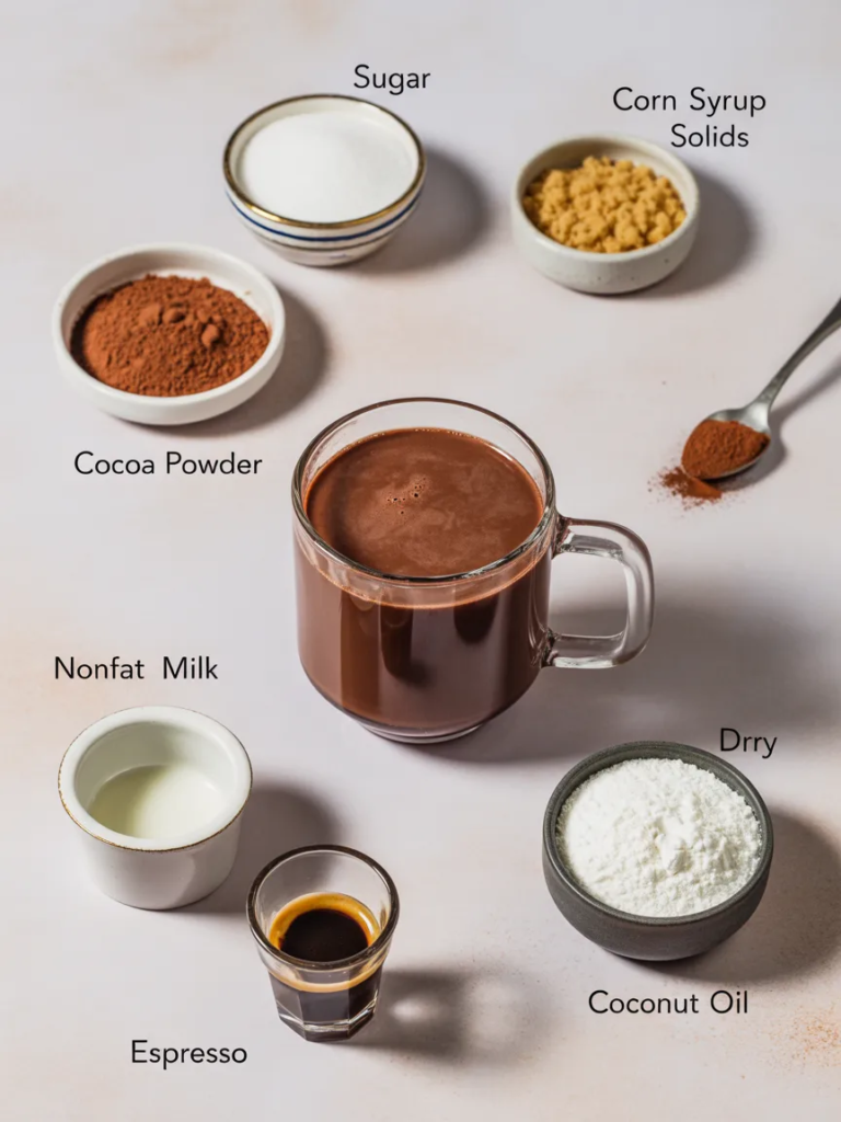 Dunkin’ Donuts Hot Chocolate Ingredients