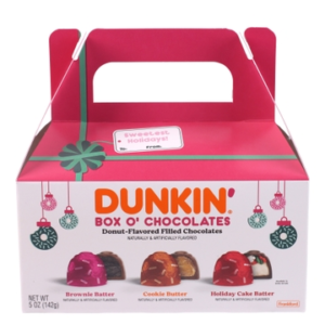 Dunkin' Box O' Chocolates Donut-Flavored Filled Chocolates