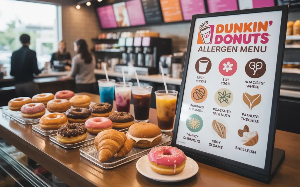 Dunkin Donuts Allergen Menu
