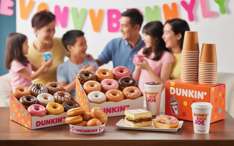 Dunkin Donuts Bundles Menu