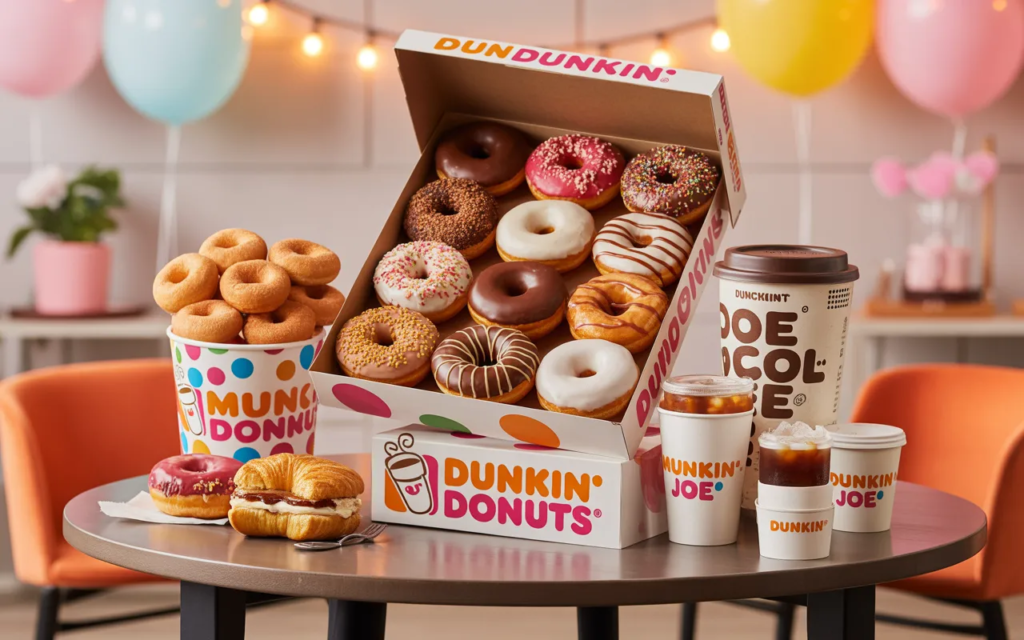 Dunkin Donuts Bundles Menu 