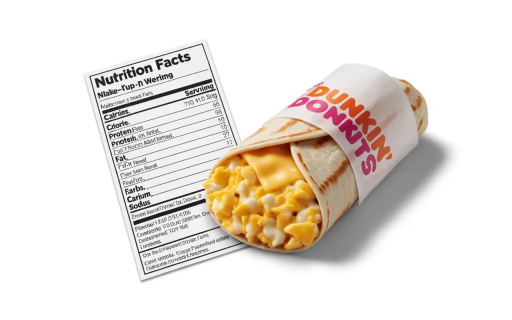 Dunkin Donuts Wake-Up Wrap